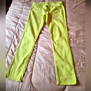 Bright Yellow Skinny Jeans